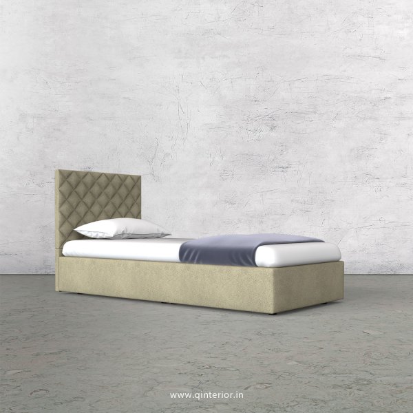 Aquila Single Bed in Fab Leather Fabric - SBD009 FL10