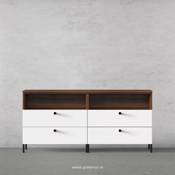 Lambent Chest of Drawer in Teak and White Finish – COD002 C6