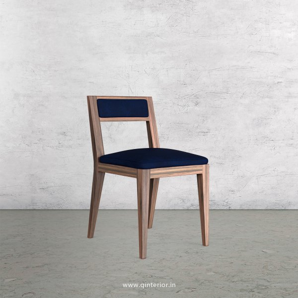 Lath Dining Chair in Fab Leather Fabric - DCH003 FL13