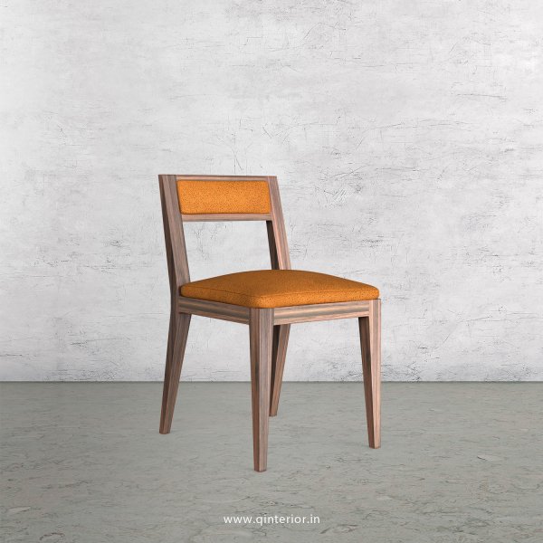 Lath Dining Chair in Fab Leather Fabric - DCH003 FL14