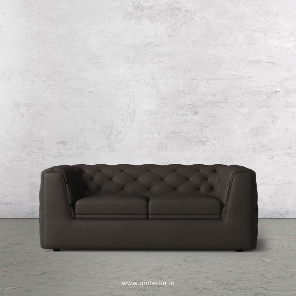 ERGO 2 Seater Sofa in Fab Leather Fabric - SFA009 FL15