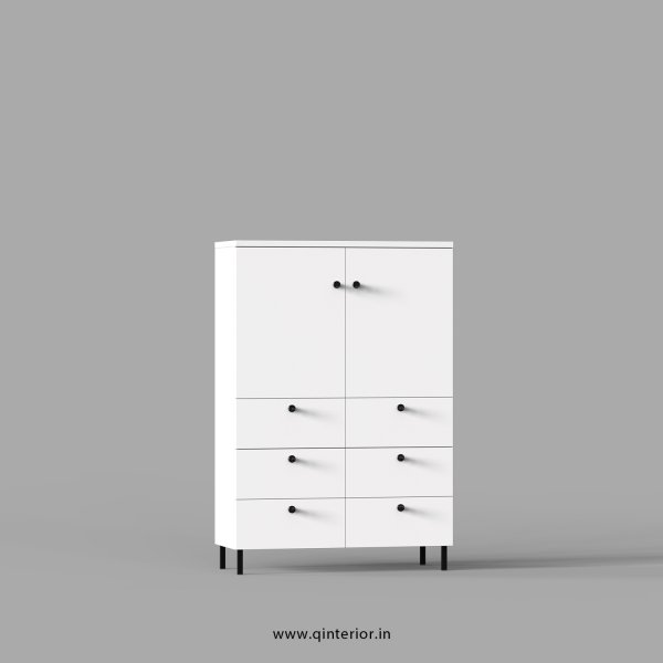 Stable Office File Storage in White Finish - OFS021 C4