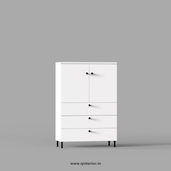 Stable Office File Storage in White Finish - OFS022 C4