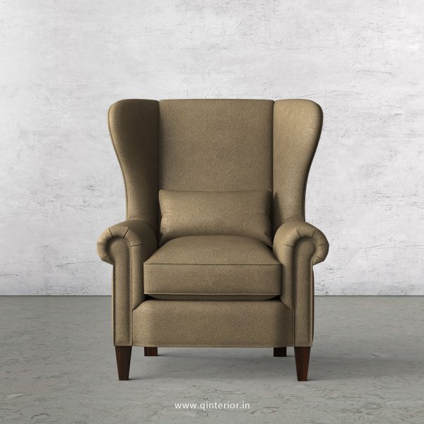 NINDUS Arm Chair in Fab Leather - ARM008 FL01