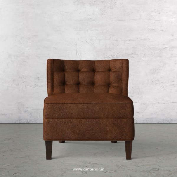 MEDORA Arm Chair in Fab Leather - ARM013 FL09