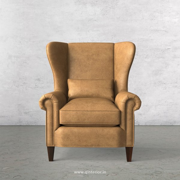 NINDUS Arm Chair in Fab Leather - ARM008 FL02