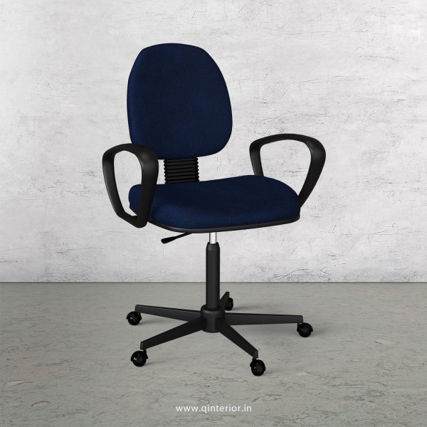 Office Staff Chair in Fab Leather - OSC002 FL13