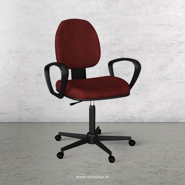 Office Staff Chair in Fab Leather - OSC002 FL17