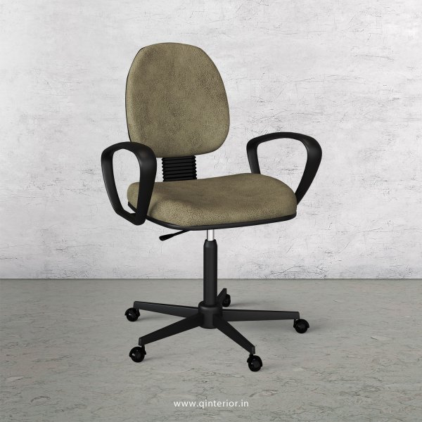 Office Staff Chair in Fab Leather - OSC002 FL03