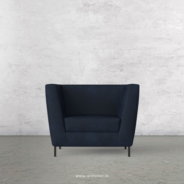 Gloria 1 Seater Sofa in Fab Leather Fabric - SFA018 FL05