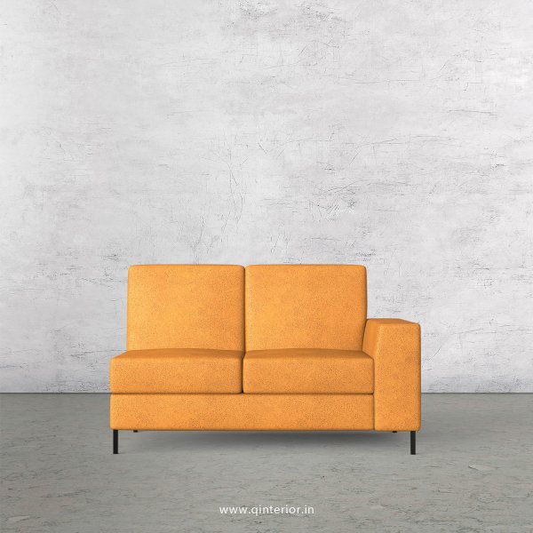 Viva 2 Seater Modular Sofa in Fab Leather Fabric - MSFA006 FL14