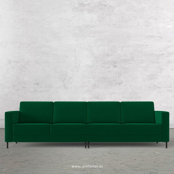 NIRVANA 4 Seater Sofa in Velvet Fabric - SFA016 VL17