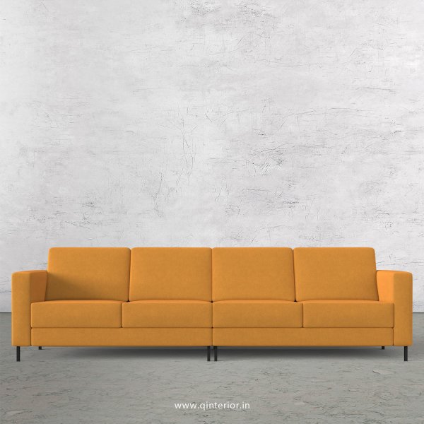 NIRVANA 4 Seater Sofa in Velvet Fabric - SFA016 VL18