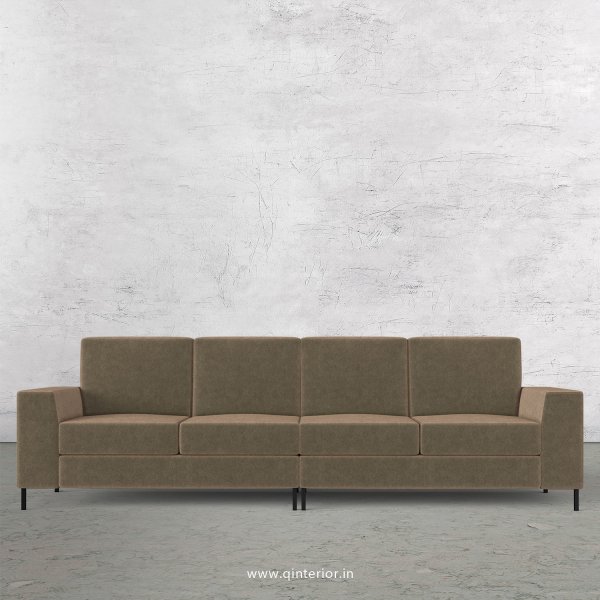 Viva 4 Seater Sofa in Velvet Fabric - SFA015 VL03