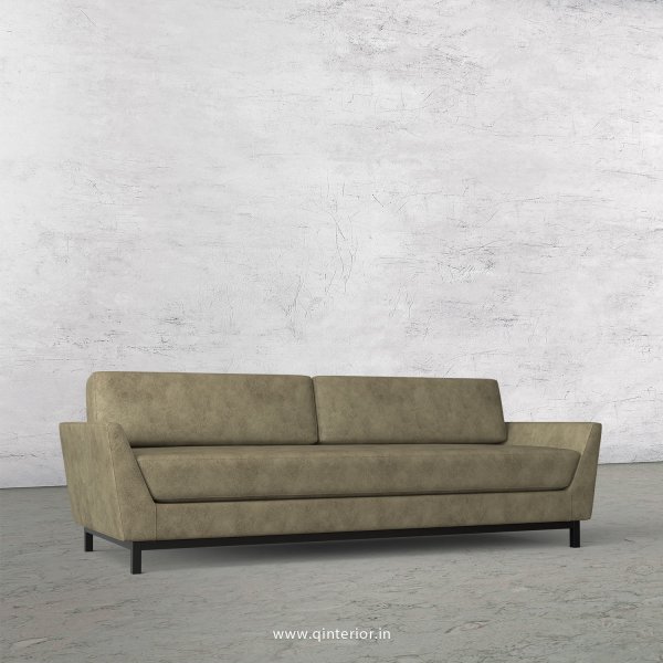 Blitz 3 Seater Sofa in Fab Leather Fabric - SFA002 FL03