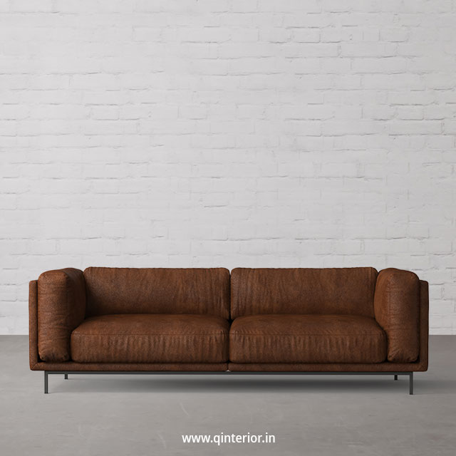 Estro 2 Seater Sofa in Fab Leather Fabric