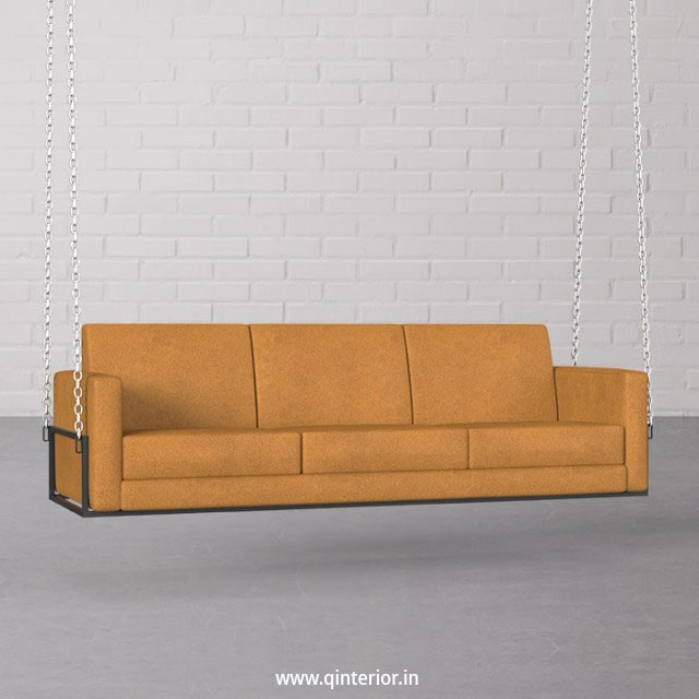 Nirvana 3 Seater Swing Sofa In Fab Leather Fabric