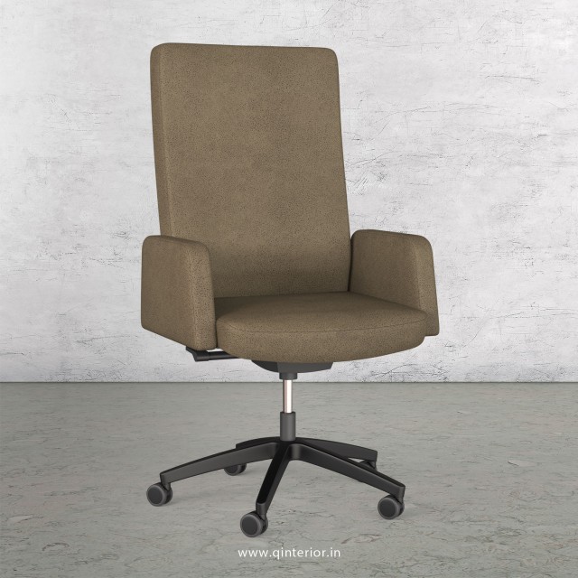 Office ArmRest Chair in Fab Leather