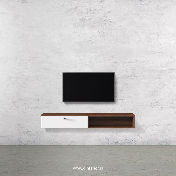 Lambent TV Wall Unit in Walnut and White Finish – TVW002 C18