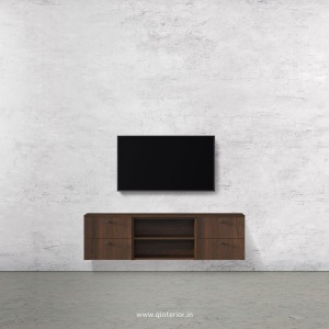Stable TV Wall Unit in Walnut Finish – TVW004 C1