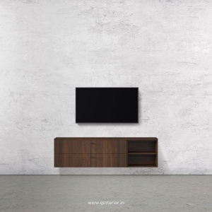Stable TV Wall Unit in Walnut Finish – TVW005 C1