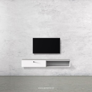 Stable TV Wall Unit in White Finish – TVW002 C4