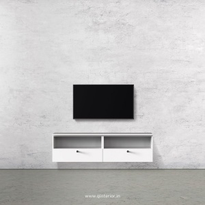 Stable TV Wall Unit in White Finish – TVW003 C4