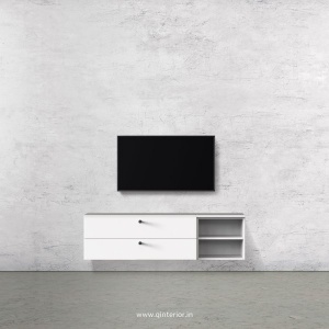 Stable TV Wall Unit in White Finish – TVW005 C4