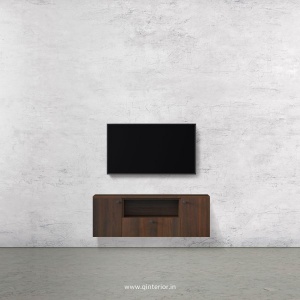 Stable TV Wall Unit in Walnut Finish – TVW006 C1