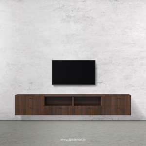 Stable TV Wall Unit in Walnut Finish – TVW011 C1
