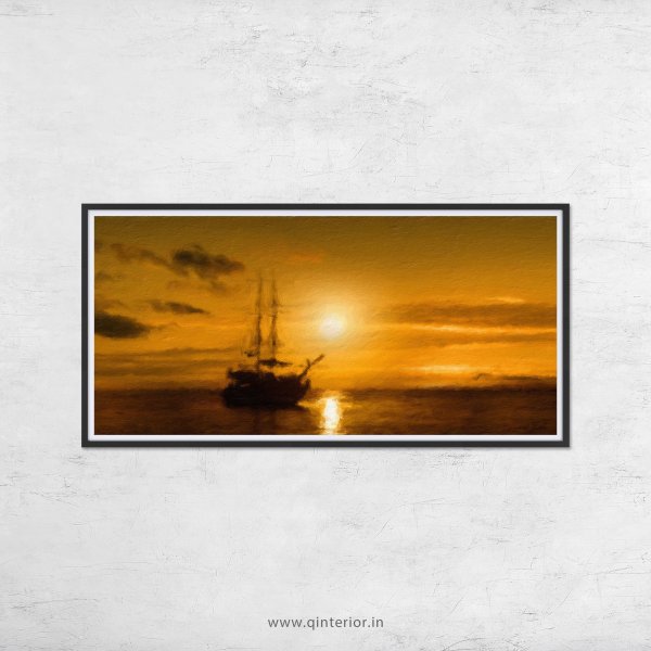 Sun &amp; Ship Frame 20 x 10 Inch Frame