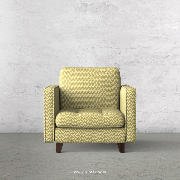 Albany 1 Seater Sofa in Jacquard Fabric - SFA005 JQ6
