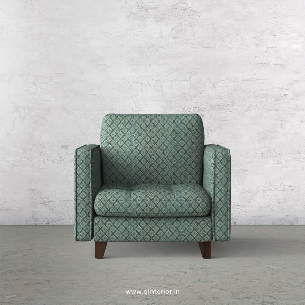 Albany 1 Seater Sofa in Jacquard Fabric - SFA005 JQ26