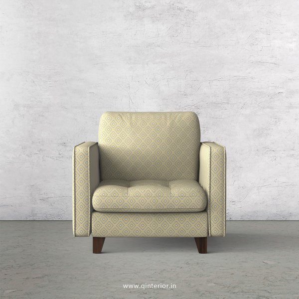 Albany 1 Seater Sofa in Jacquard Fabric - SFA005 JQ29