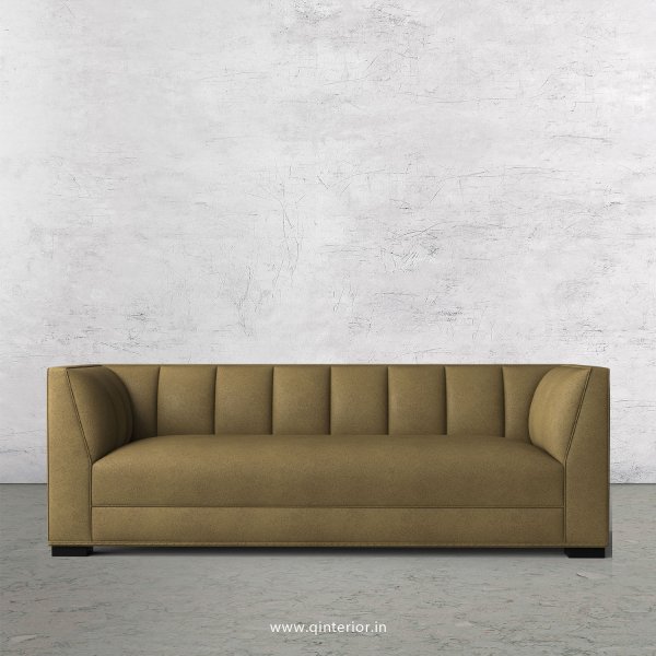 Amalia 3 Seater Sofa in Fab Leather Fabric - SFA006 FL01