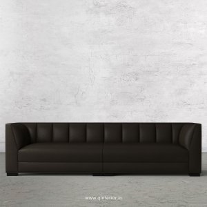 Amalia 4 Seater Sofa in Fab Leather Fabric - SFA006 FL11