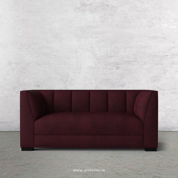 Amalia 2 Seater Sofa in Fab Leather Fabric - SFA006 FL12