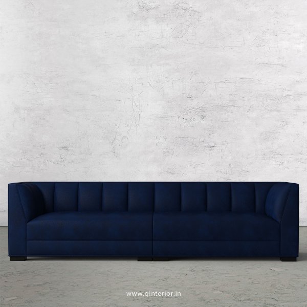Amalia 4 Seater Sofa in Fab Leather Fabric - SFA006 FL13