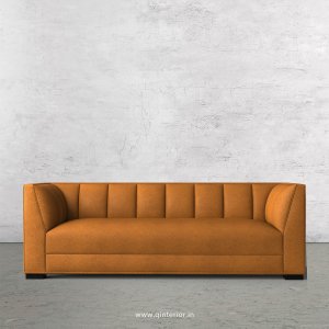Amalia 3 Seater Sofa in Fab Leather Fabric - SFA006 FL14