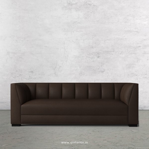 Amalia 3 Seater Sofa in Fab Leather Fabric - SFA006 FL16