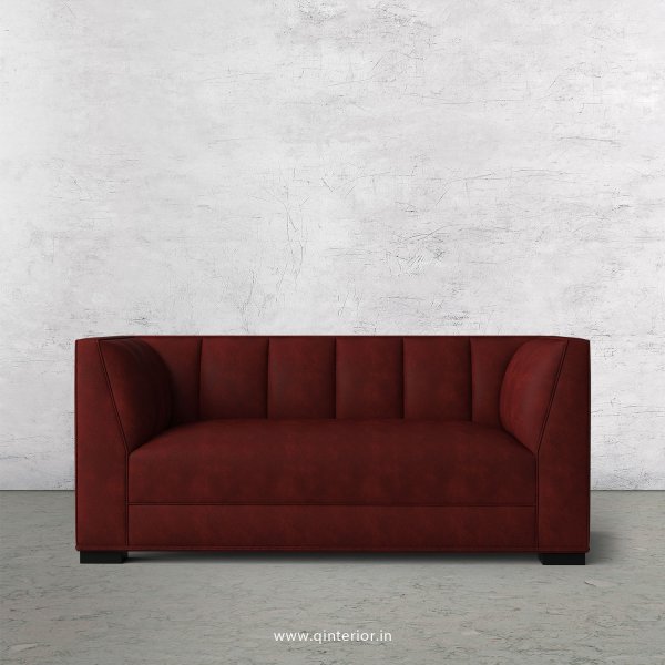Amalia 2 Seater Sofa in Fab Leather Fabric - SFA006 FL17