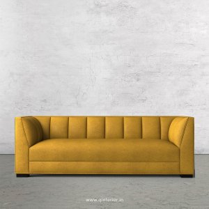 Amalia 3 Seater Sofa in Fab Leather Fabric - SFA006 FL18