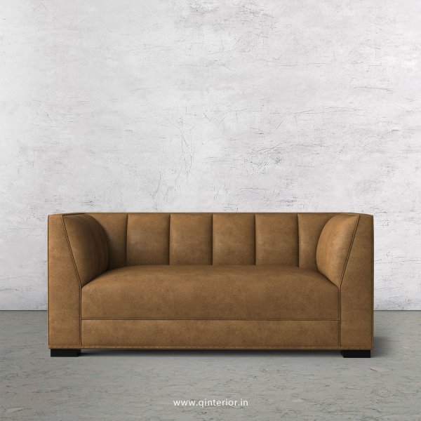 Amalia 2 Seater Sofa in Fab Leather Fabric - SFA006 FL02