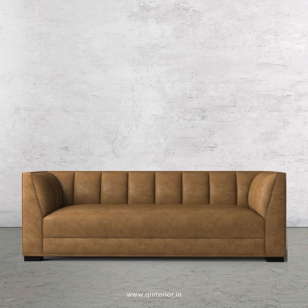 Amalia 3 Seater Sofa in Fab Leather Fabric - SFA006 FL02