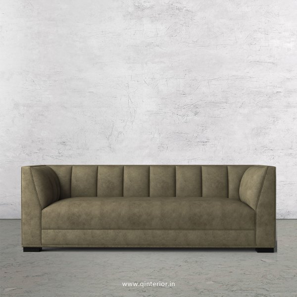 Amalia 3 Seater Sofa in Fab Leather Fabric - SFA006 FL03