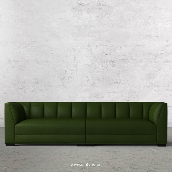 Amalia 4 Seater Sofa in Fab Leather Fabric - SFA006 FL04