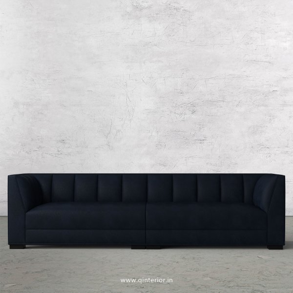 Amalia 4 Seater Sofa in Fab Leather Fabric - SFA006 FL05