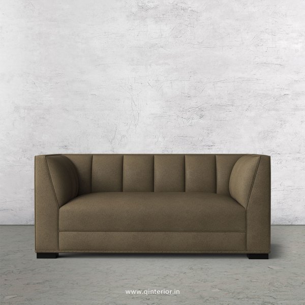 Amalia 2 Seater Sofa in Fab Leather Fabric - SFA006 FL06