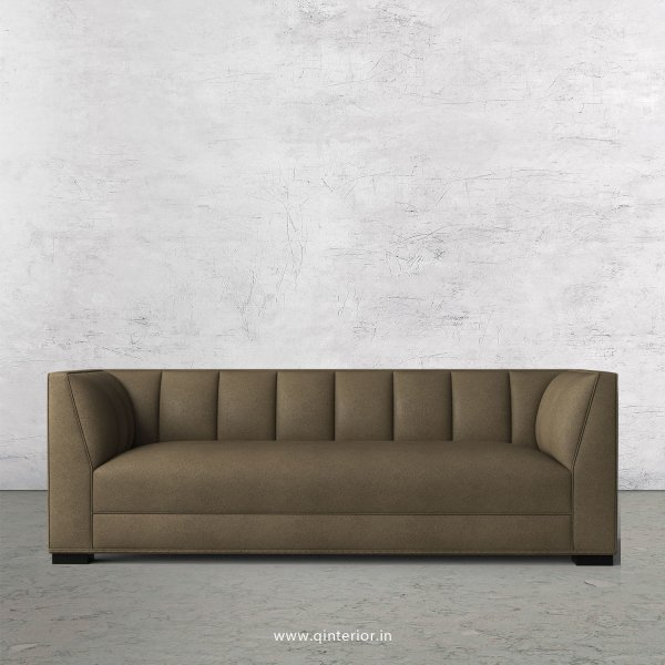 Amalia 3 Seater Sofa in Fab Leather Fabric - SFA006 FL06