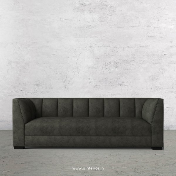 Amalia 3 Seater Sofa in Fab Leather Fabric - SFA006 FL07